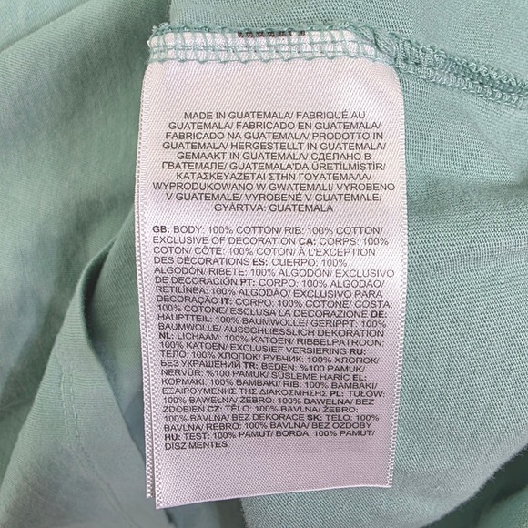 The North Face T-Shirt Men's XL Sage Green Short Sleeve Graphic Logo Tee - Picture 5 of 11